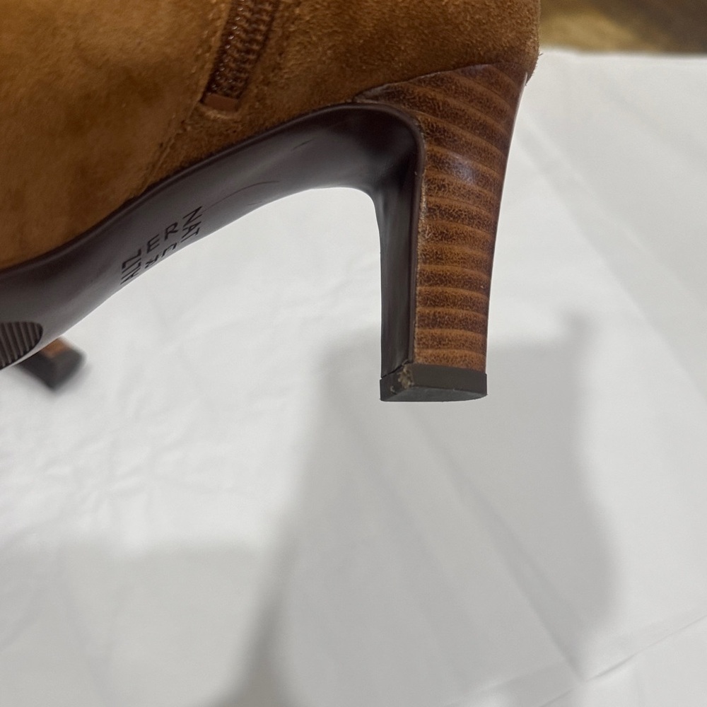 Brown Suede Ankle Boots - Picture 11 of 11